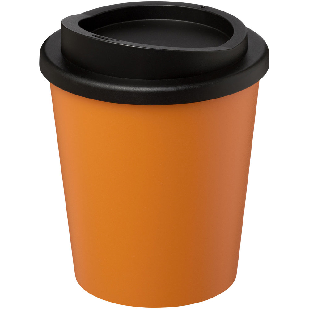 Americano® espresso 250 ml geïsoleerde beker - Oranje, Zwart