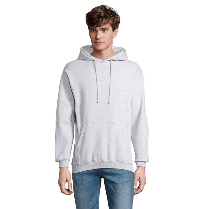 CONDOR - CONDOR Unisex capuchon - Grijs Gemêleerd 2