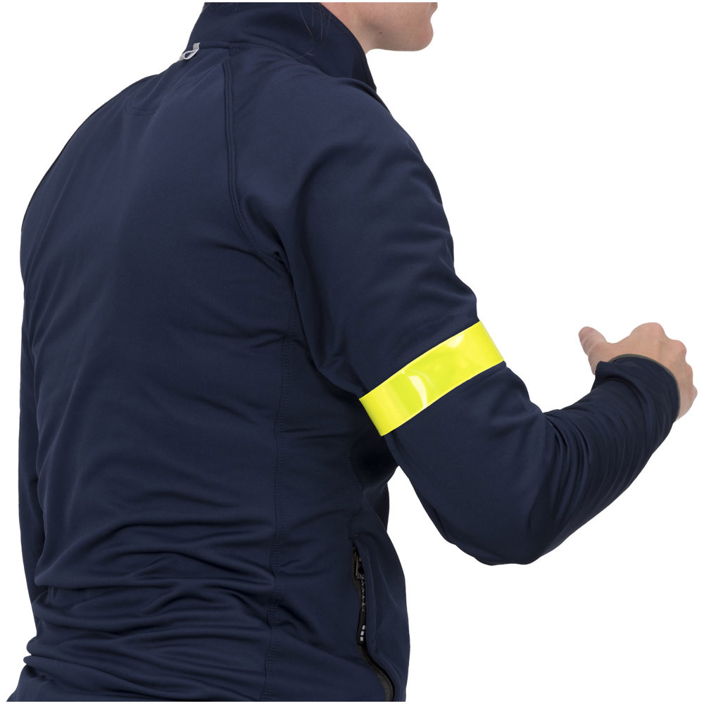 RFX™ Mats 38 cm reflecterende TPU veiligheids-slapwrap - Neon Geel