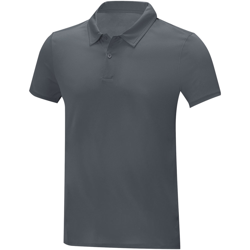Deimos coolfit herenpolo met korte mouwen - Stormgrijs
