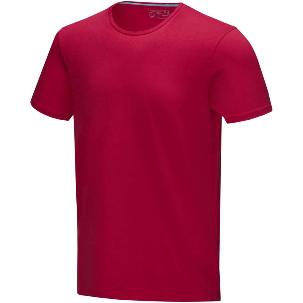 Balfour biologisch heren t-shirt met korte mouwen - rood