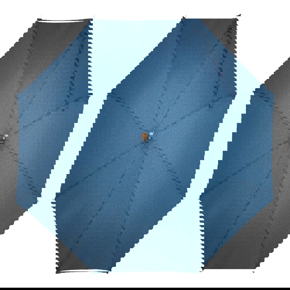 Stok paraplu 25” R-PET recht handvat auto open