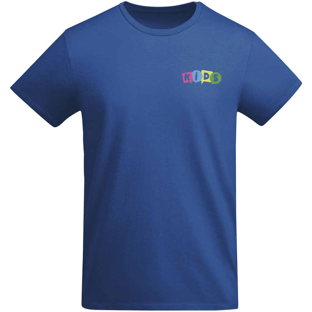 Breda biologisch katoenen kindershirt met korte mouwen