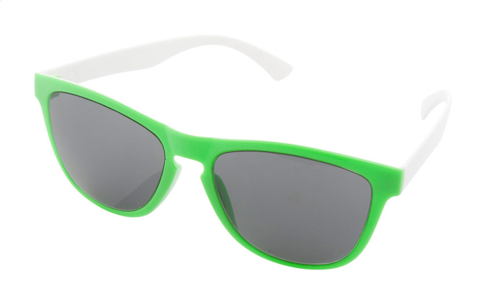 CreaSun - personaliseerbare zonnebril - groen/wit