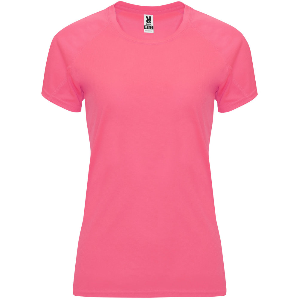 Bahrain sportshirt met korte mouwen voor dames - Fluor lady pink