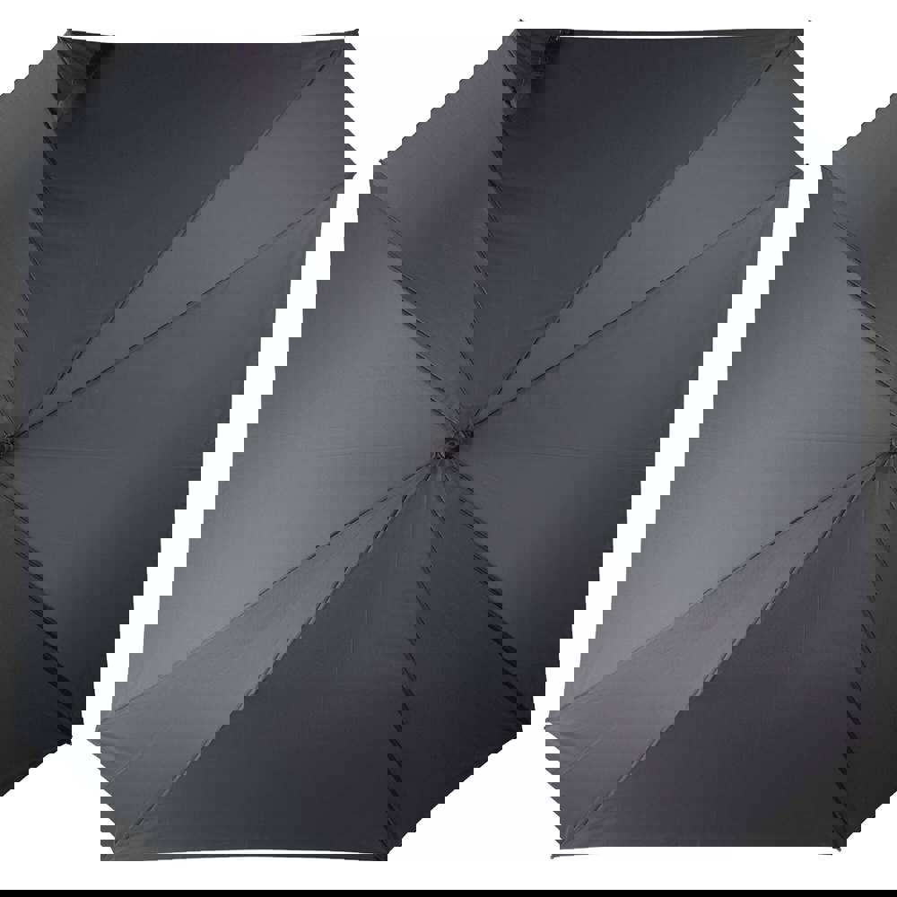 Deluxe vierkante paraplu met draaghoes 27” auto open