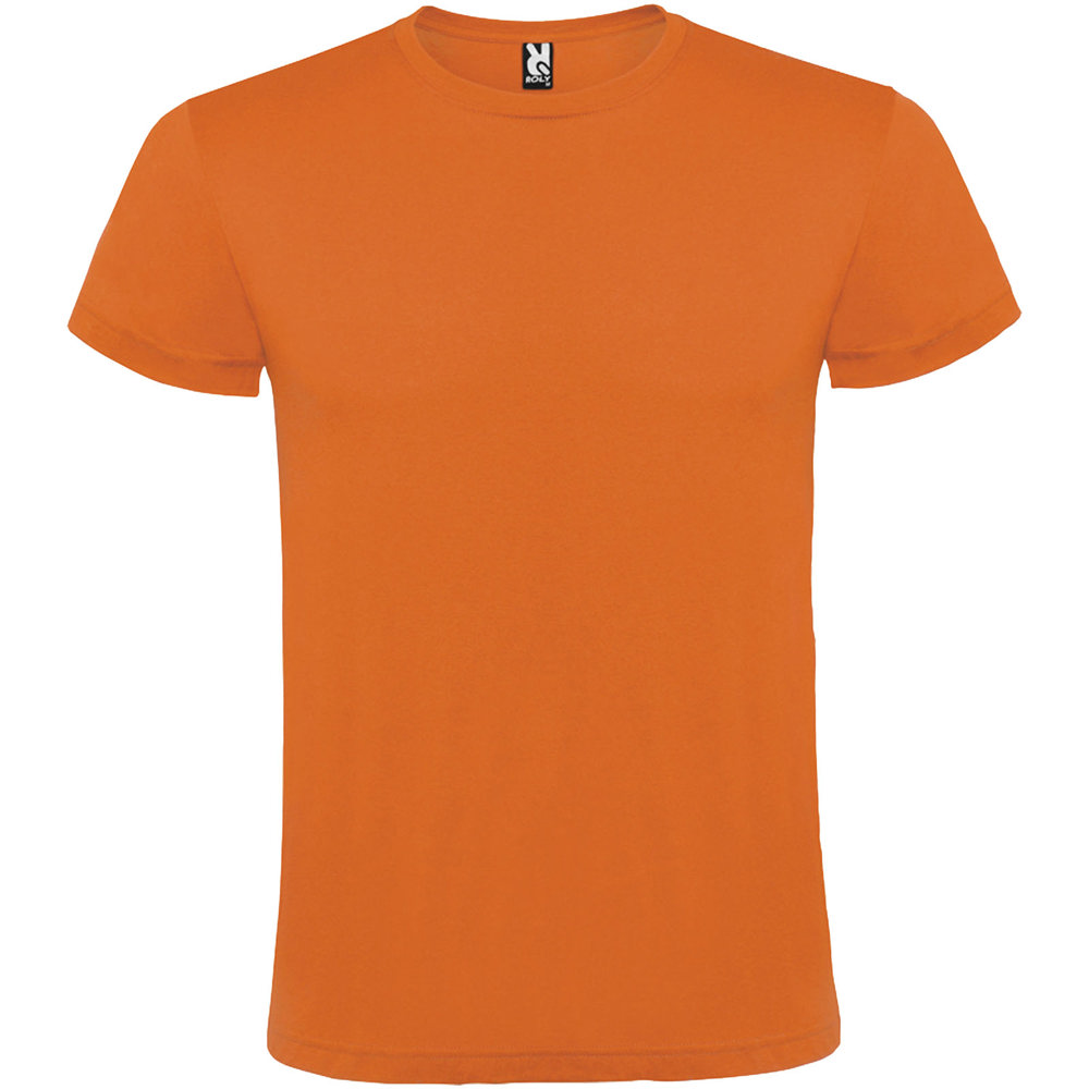 Atomic unisex T-shirt met korte mouwen - oranje