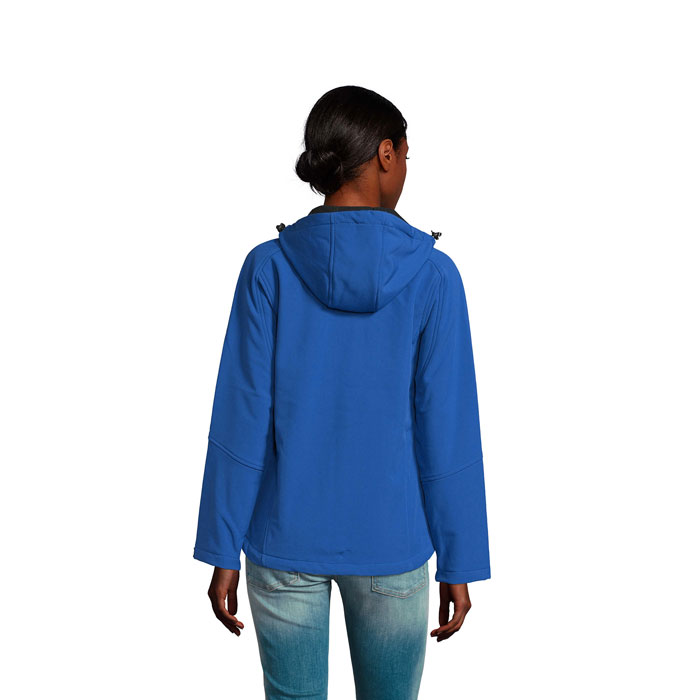 REPLAY WOMEN - REPLAY DAMES HOOD SOFTSHELL