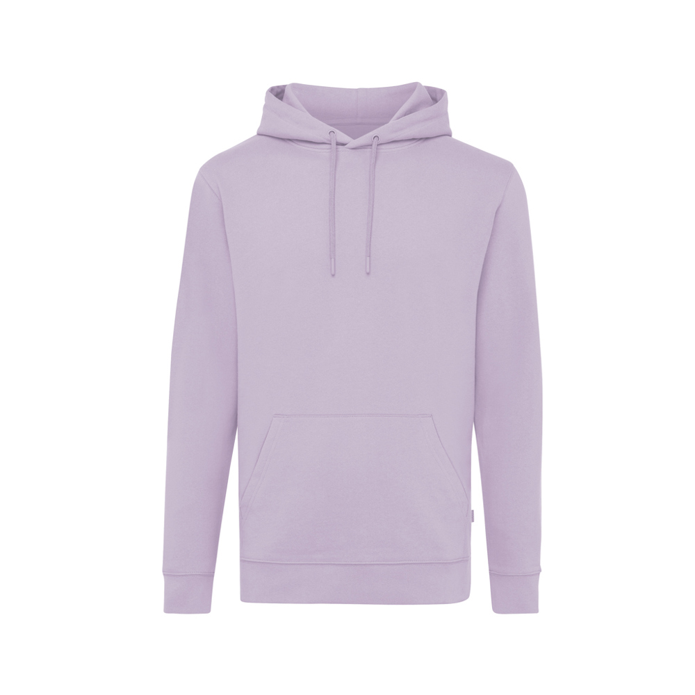 IQONIQ Jasper gerecycled katoen hoodie - lavender (± PMS 15-3716TCX)