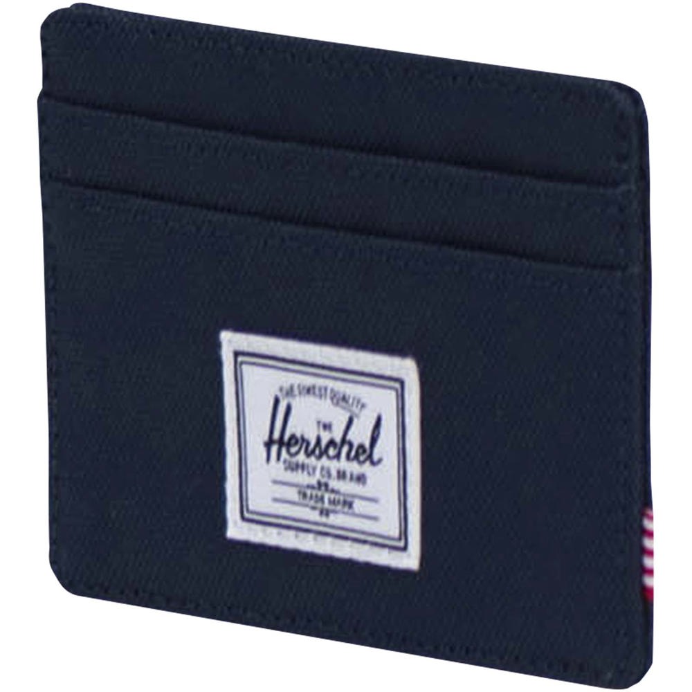 Herschel Charlie gerecycleerde RFID-kaarthouder - Marineblauw