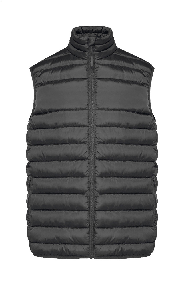 KA6172 - gewatteerd bodywarmer vest - Donker Grijs