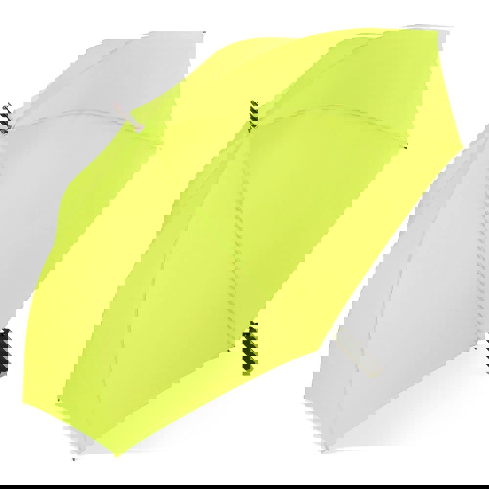 Emerantia 190T Pongee 23" Stokparaplu Auto open - lichtgroen