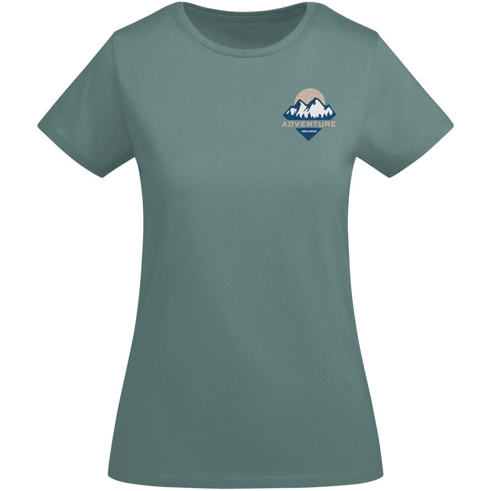 Breda biologisch katoenen dames T-shirt met korte mouwen
