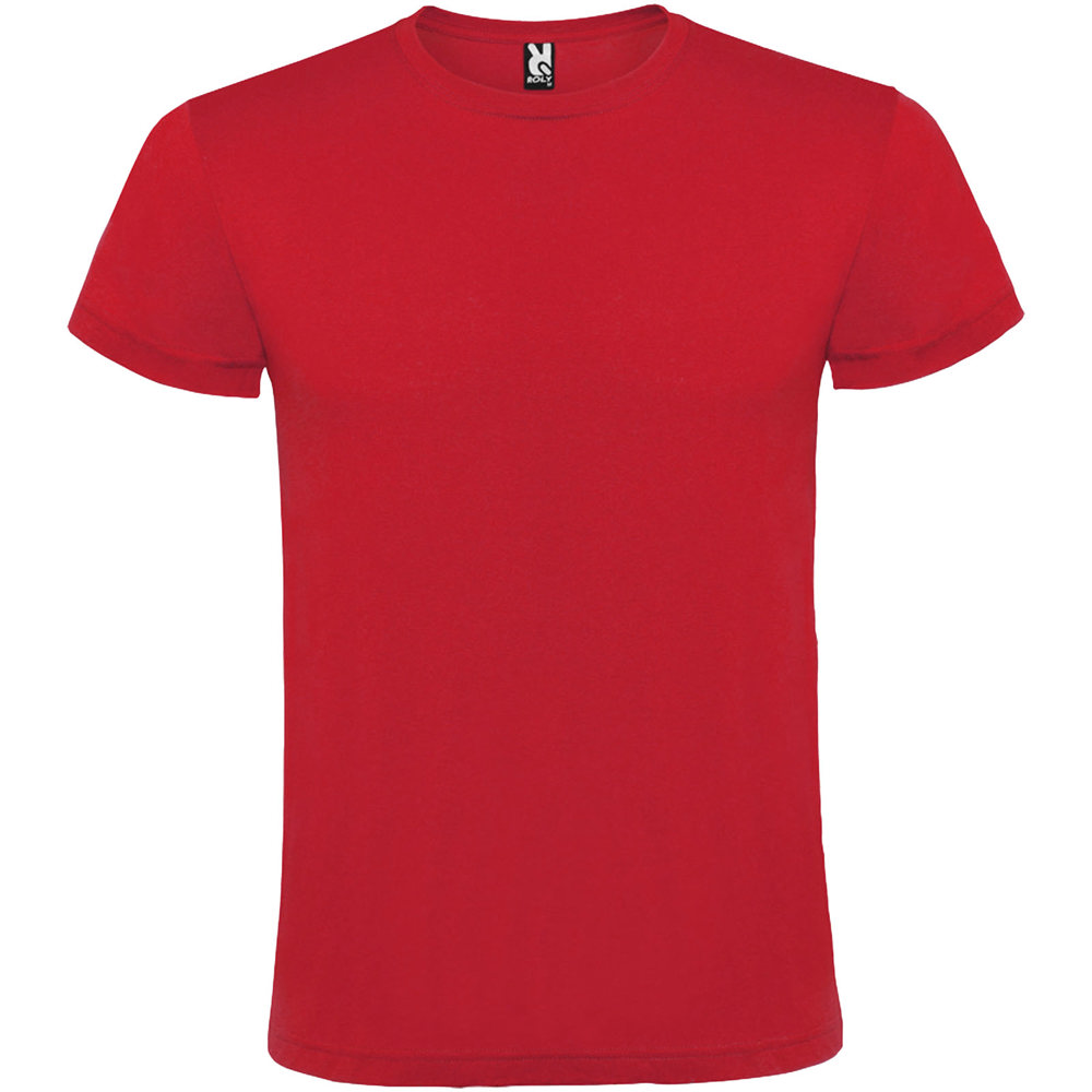 Atomic unisex T-shirt met korte mouwen - rood