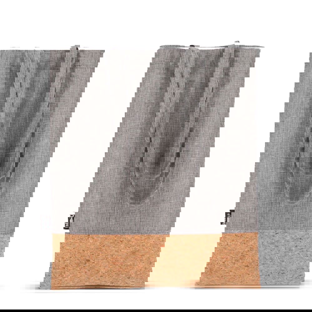 Draagtas R-PET &amp; kurk 35 x 40cm