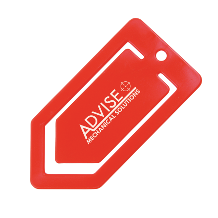 Papierclip pijl - rood