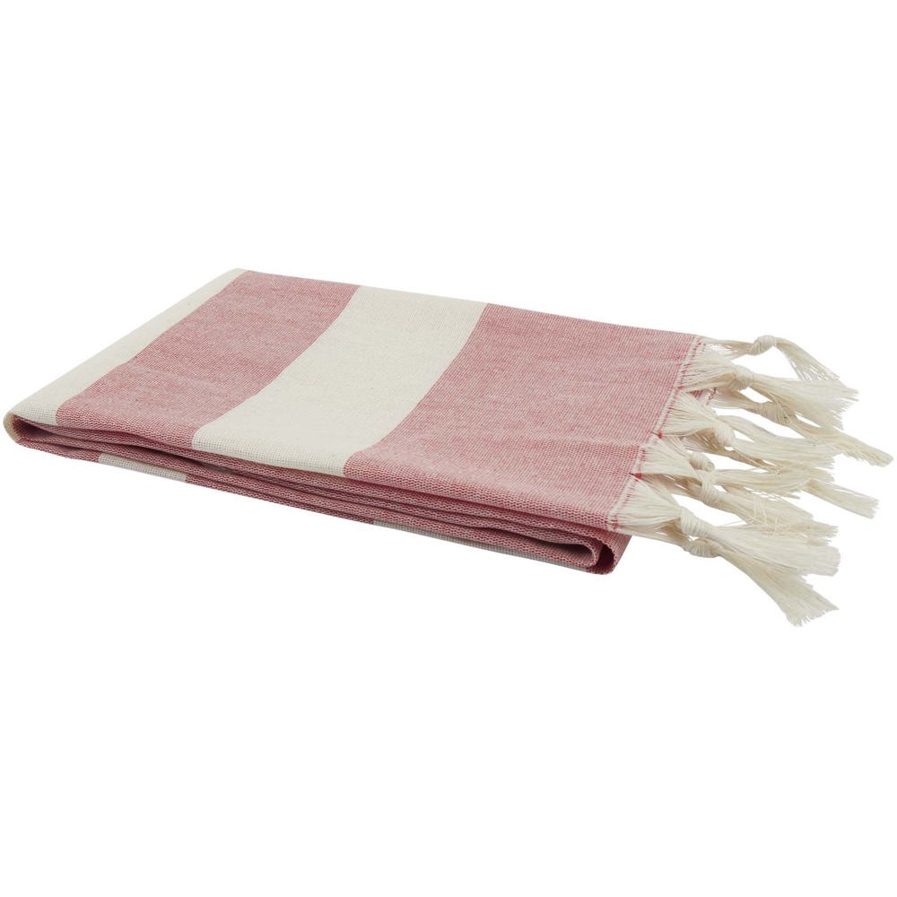 Anders hammam handdoek 147 x 75,5 cm - rood