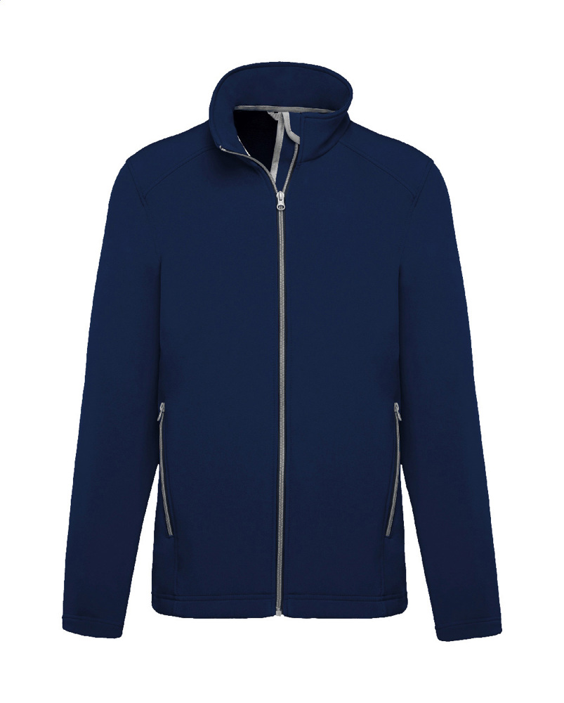 KA424 - 2-laags softshell jas - donker blauw