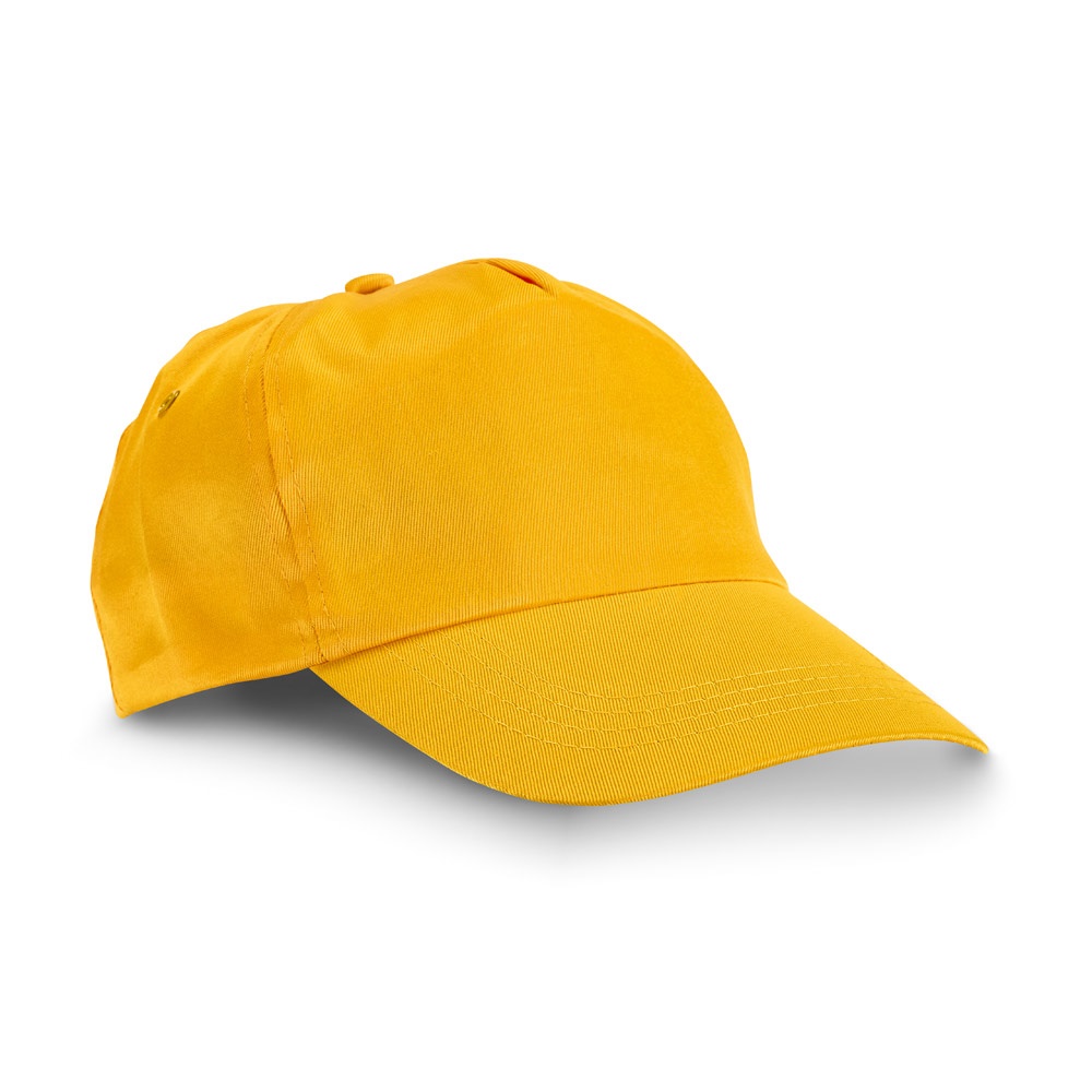 CAMPBEL. Polyester cap - Geel