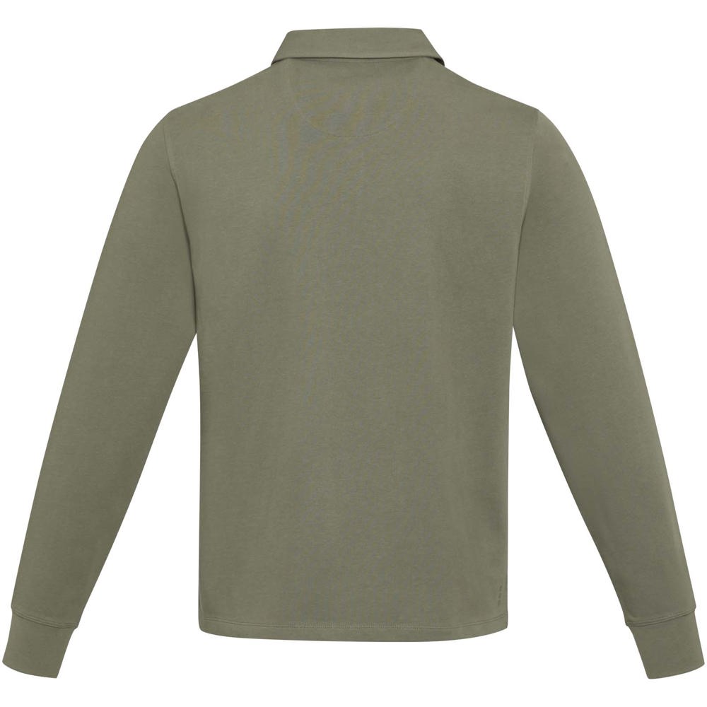 Clyde unisex organic rugbypolo sweatshirt 