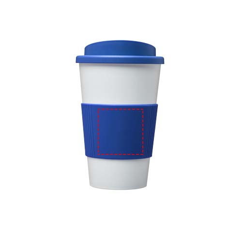 Americano® 350 ml geïsoleerde beker met grip