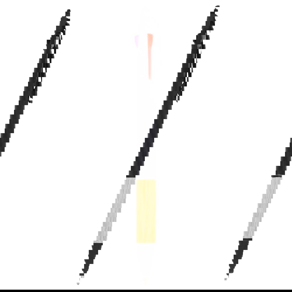 3-kleuren pen met bamboe grip