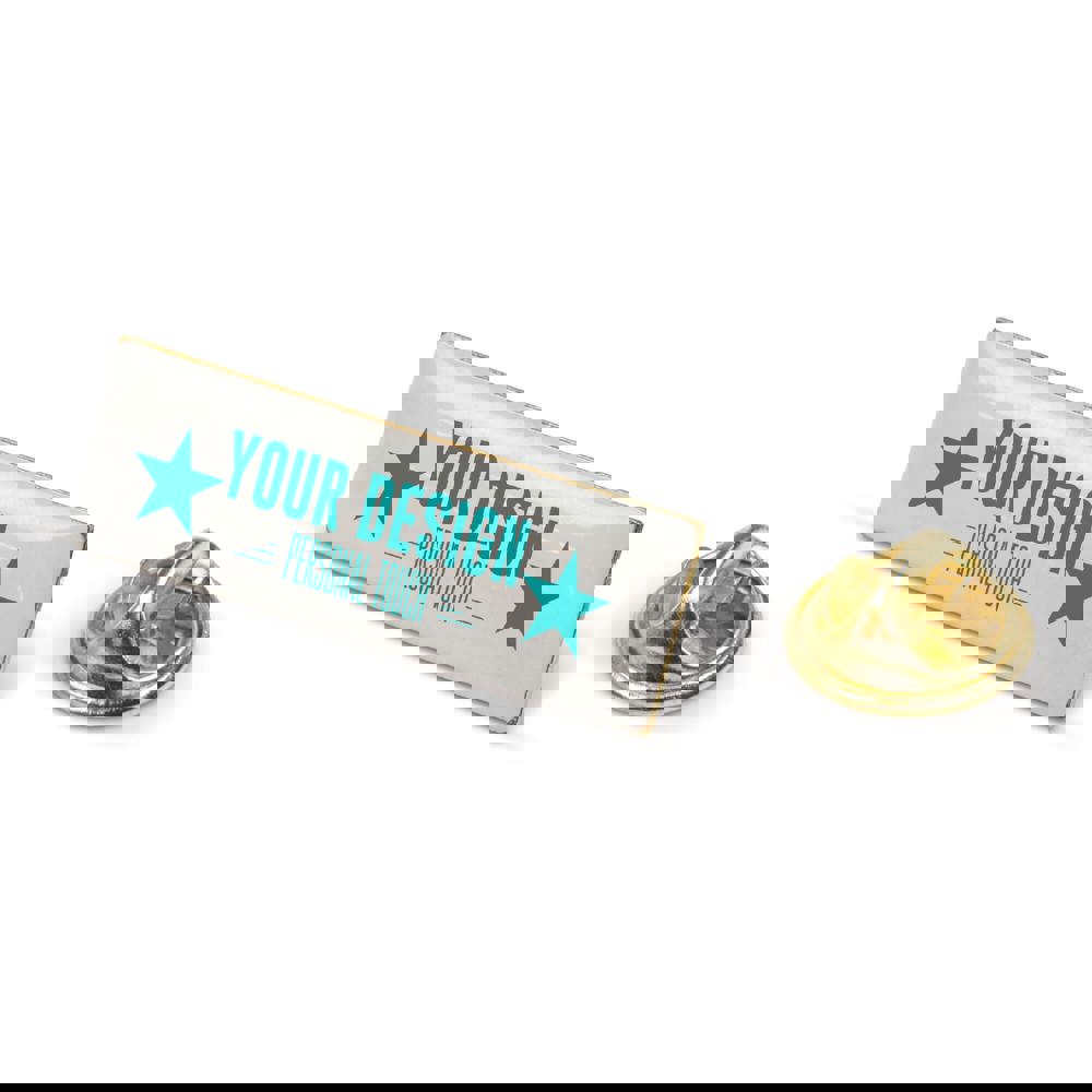 Badge metalen pin 30x10mm