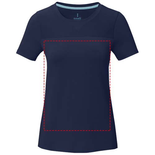 Borax Dames T-shirt met korte mouwen, cool fit, GRS gerecycled