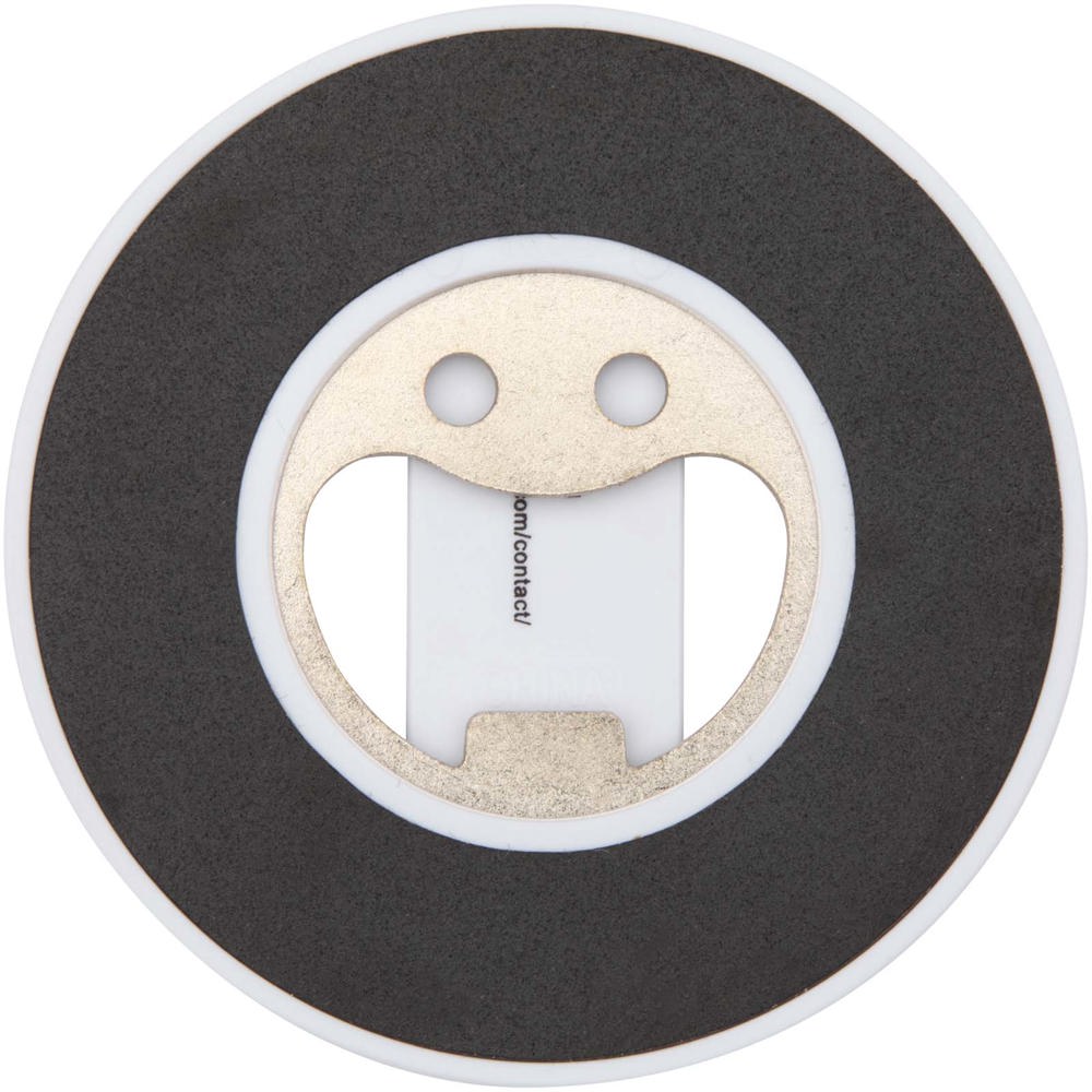 Ain magnetische telefoonstandaard van gerecycled plastic met flesopener 