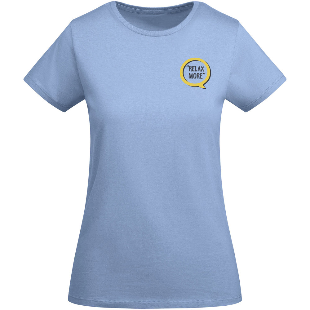 Breda biologisch katoenen dames T-shirt met korte mouwen