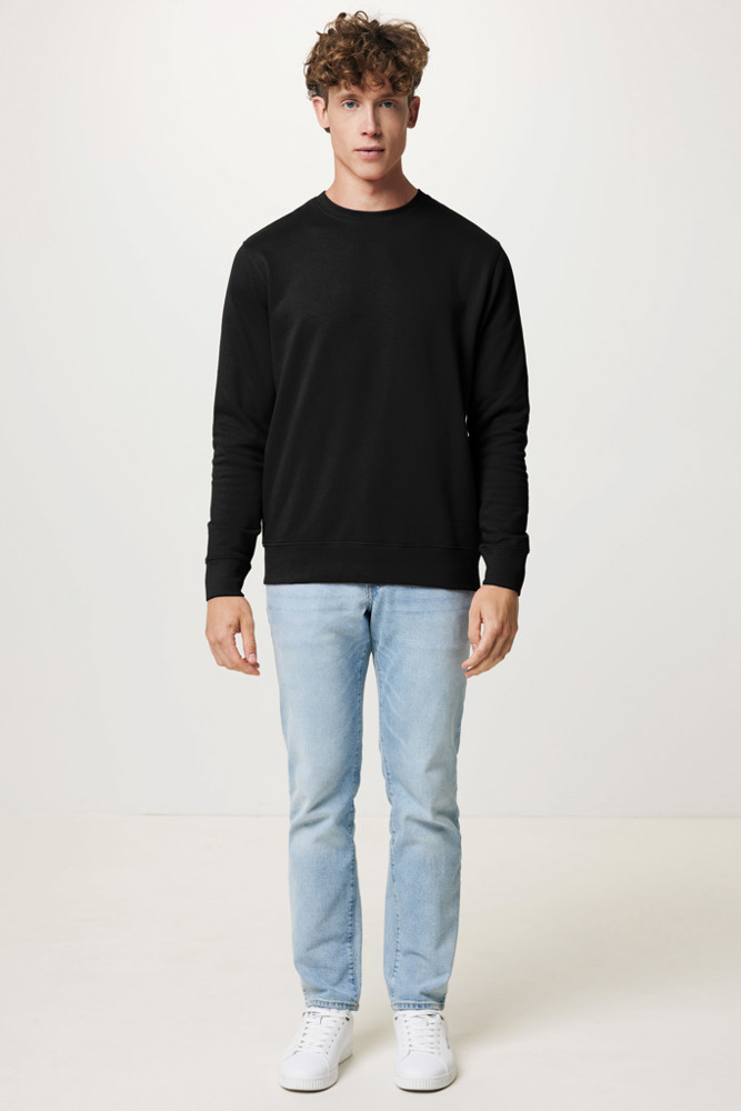 IQONIQ Etosha lichtgewicht gerecycled katoen sweater