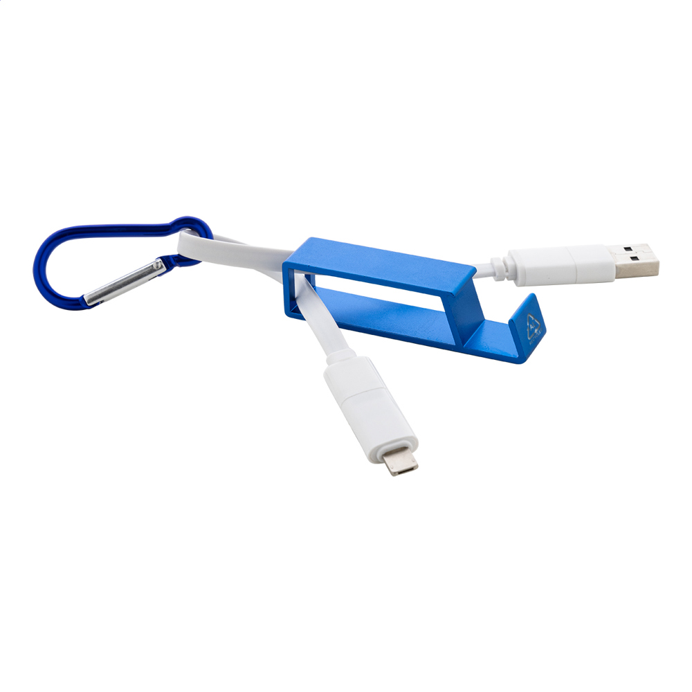 Cappy - USB-oplaadkabel - Blauw