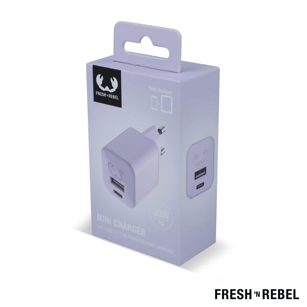 2WC30 I Fresh 'n Rebel Mini Charger USB-C + A PD // 30W