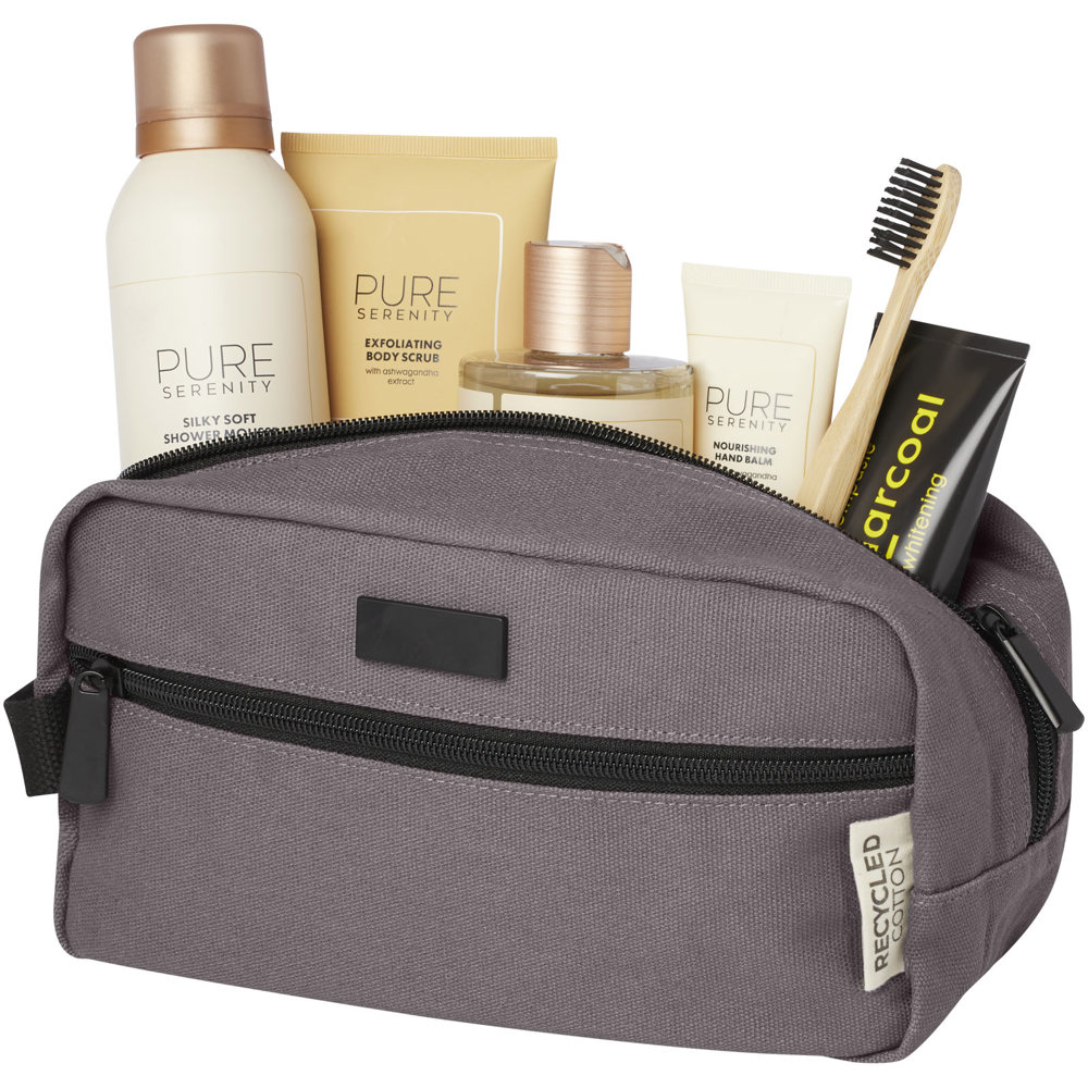 Joey GRS gerecycled canvas reisetui voor accessoires 3,5 l