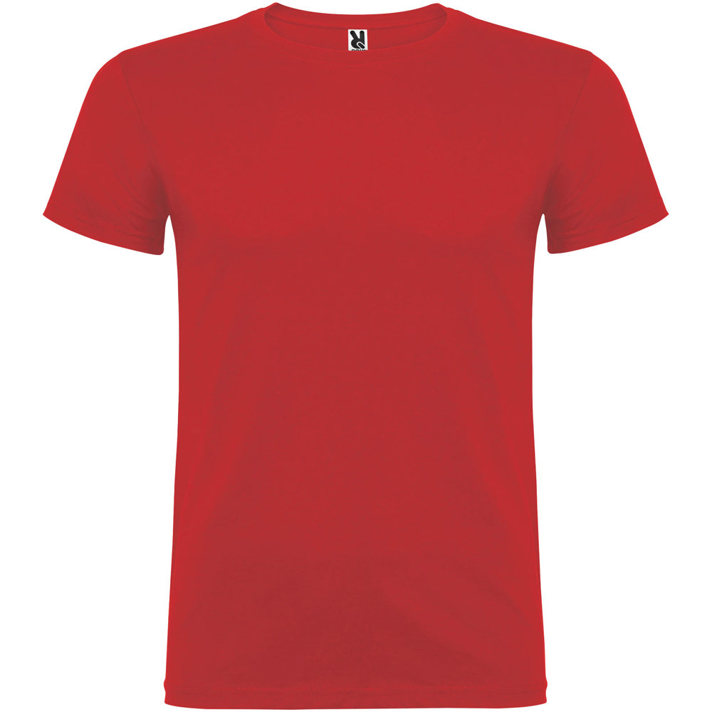 Beagle herenshirt met korte mouwen - rood