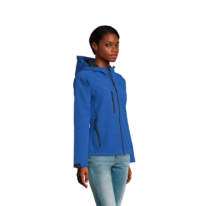 REPLAY WOMEN - REPLAY DAMES HOOD SOFTSHELL