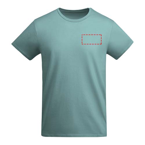 Breda biologisch katoenen kindershirt met korte mouwen