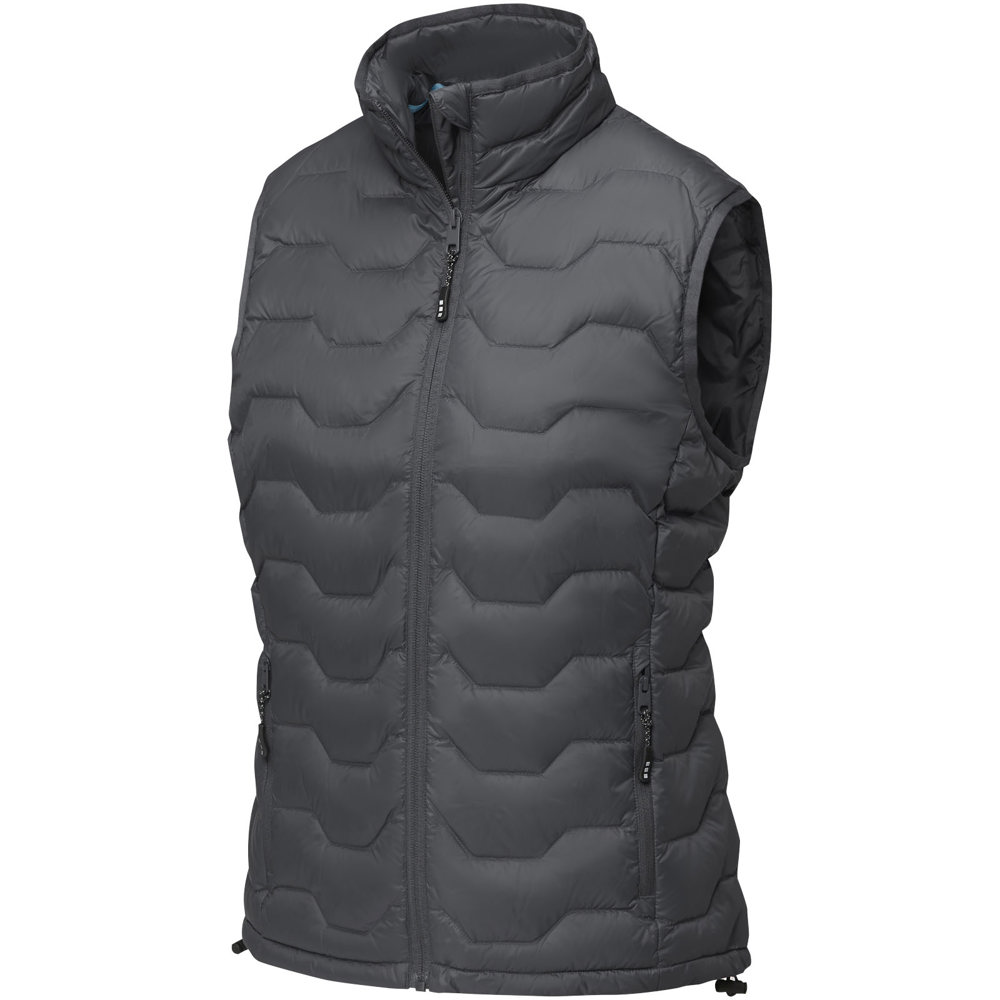 Petalite GRS gerecyclede geïsoleerde down bodywarmer voor dames - Stormgrijs