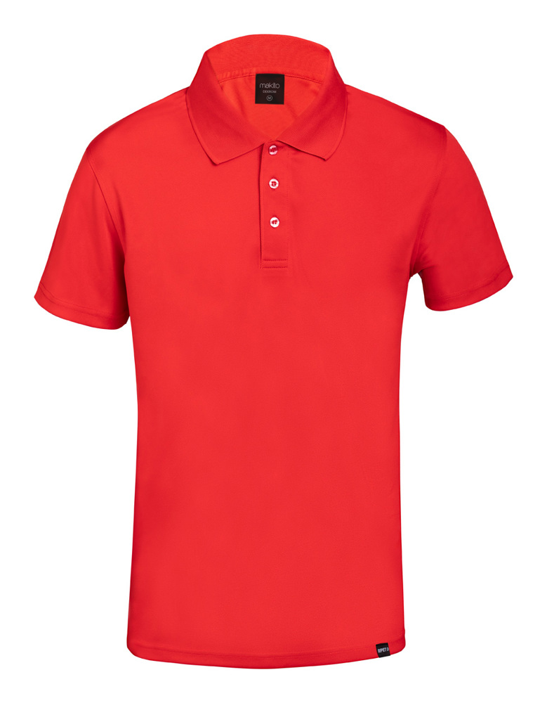 Noran - RPET-poloshirt - Rood