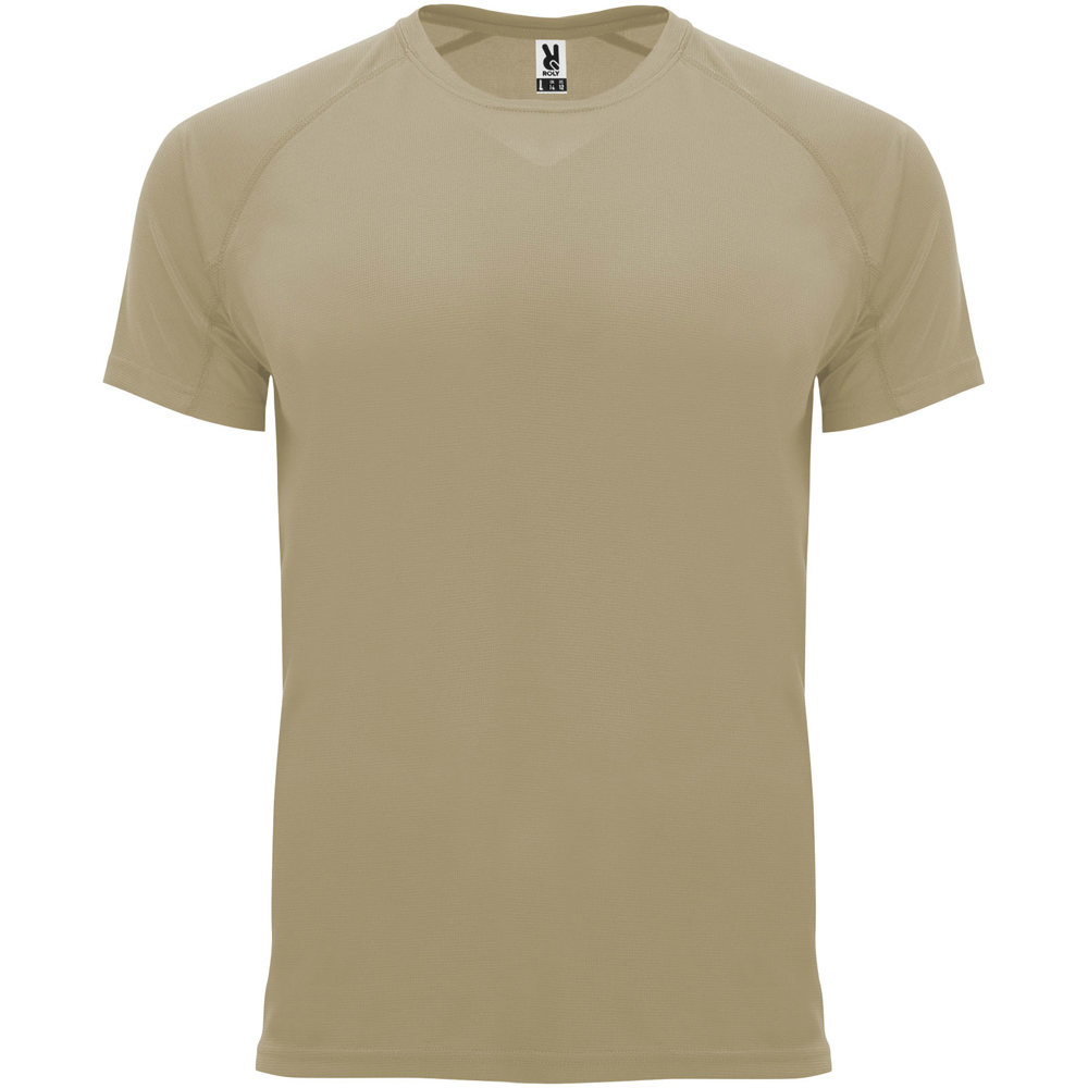 Bahrain sportshirt met korte mouwen voor heren - Donkerzand