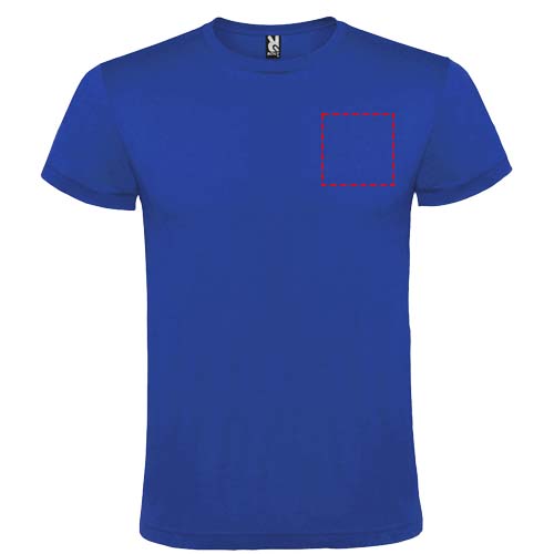 Atomic unisex T-shirt met korte mouwen
