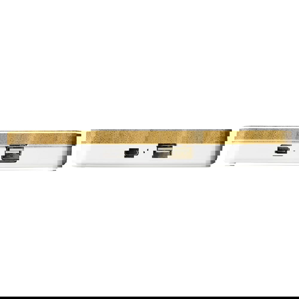 Draadloos oplaadstation bamboe 5W