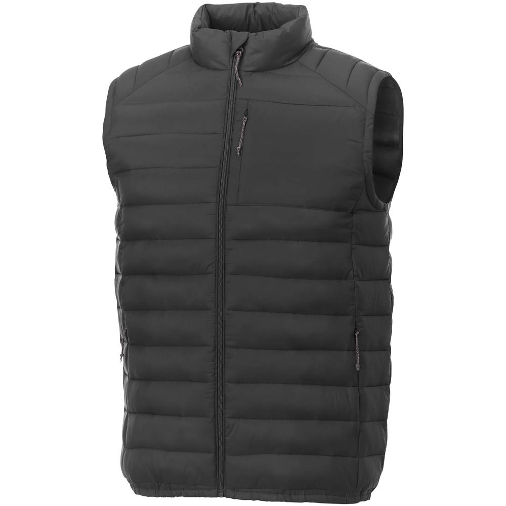 Pallas heren gerecycleerde geïsoleerde bodywarmer - Stormgrijs