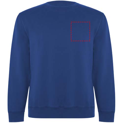 Batian biologisch katoenen uniseks sweater met ronde hals
