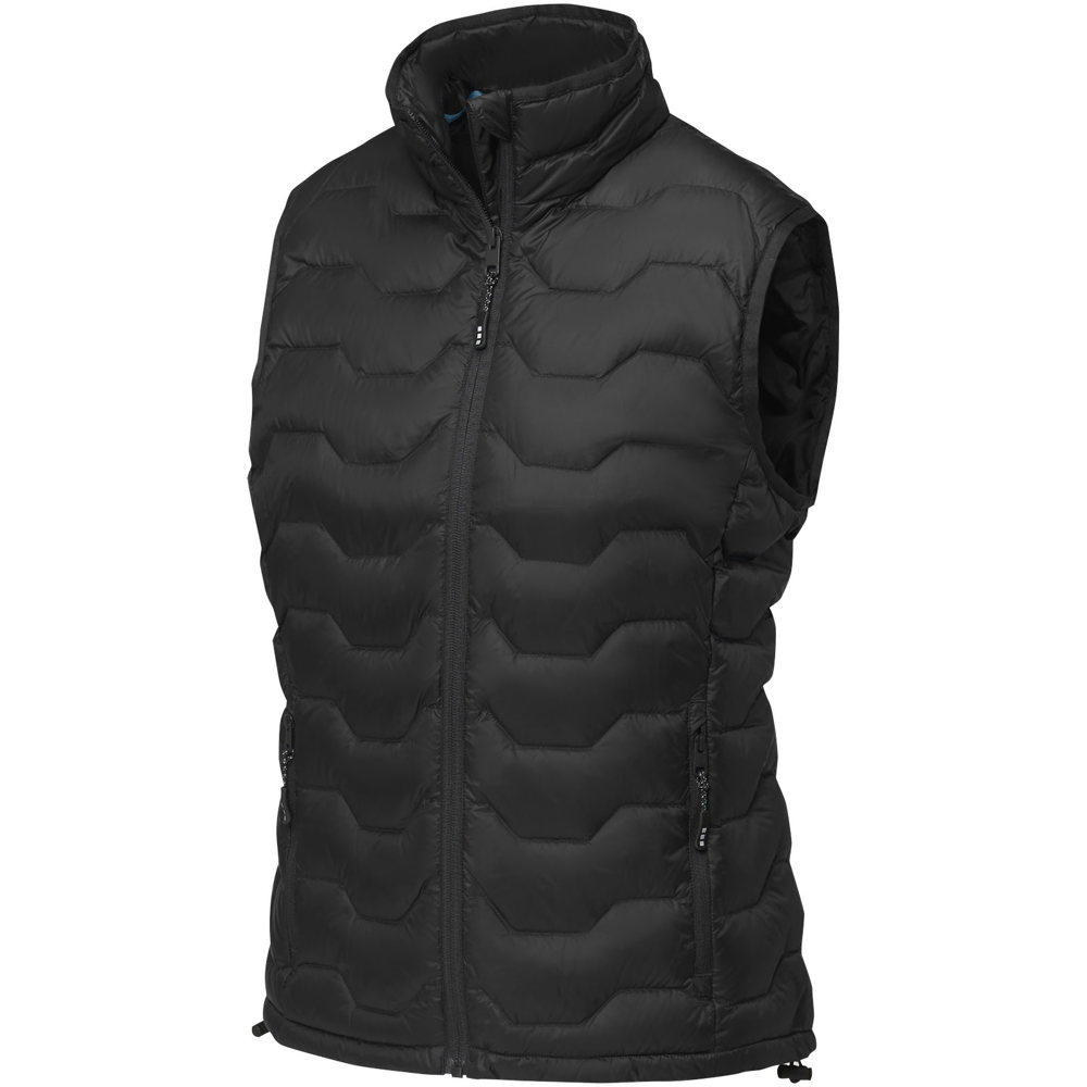 Petalite GRS gerecyclede geïsoleerde down bodywarmer voor dames - Zwart