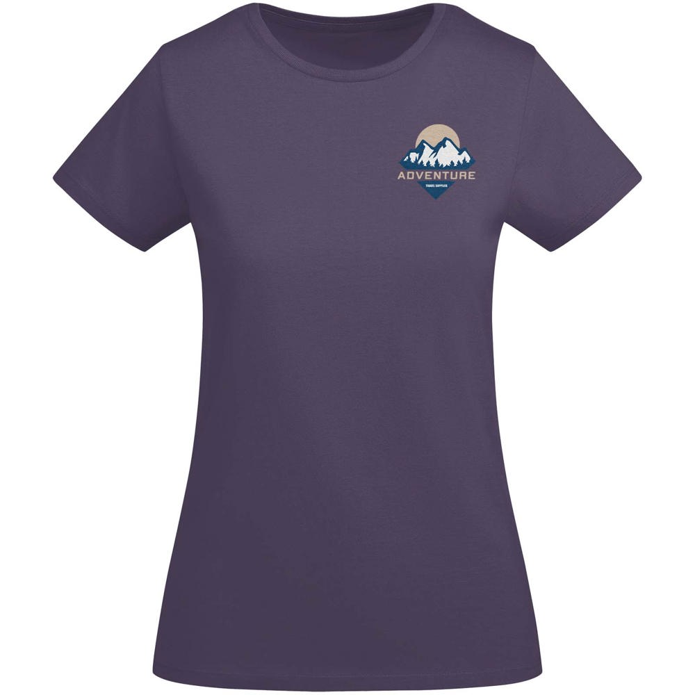 Breda biologisch katoenen dames T-shirt met korte mouwen