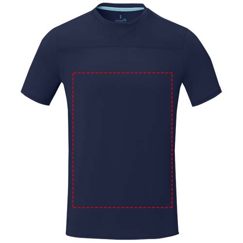Borax Heren T-shirt met korte mouwen, cool fit, GRS gerecycled