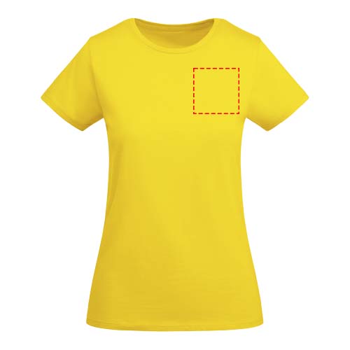 Breda biologisch katoenen dames T-shirt met korte mouwen