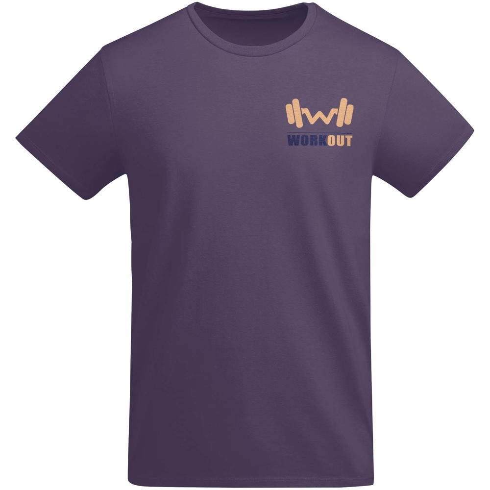 Breda biologisch katoenen herenshirt met korte mouwen