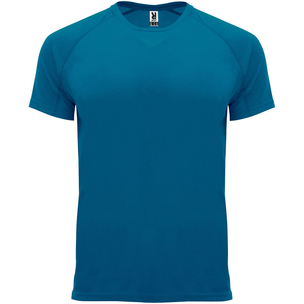 Bahrain sportshirt met korte mouwen voor heren - Maanlichtblauw